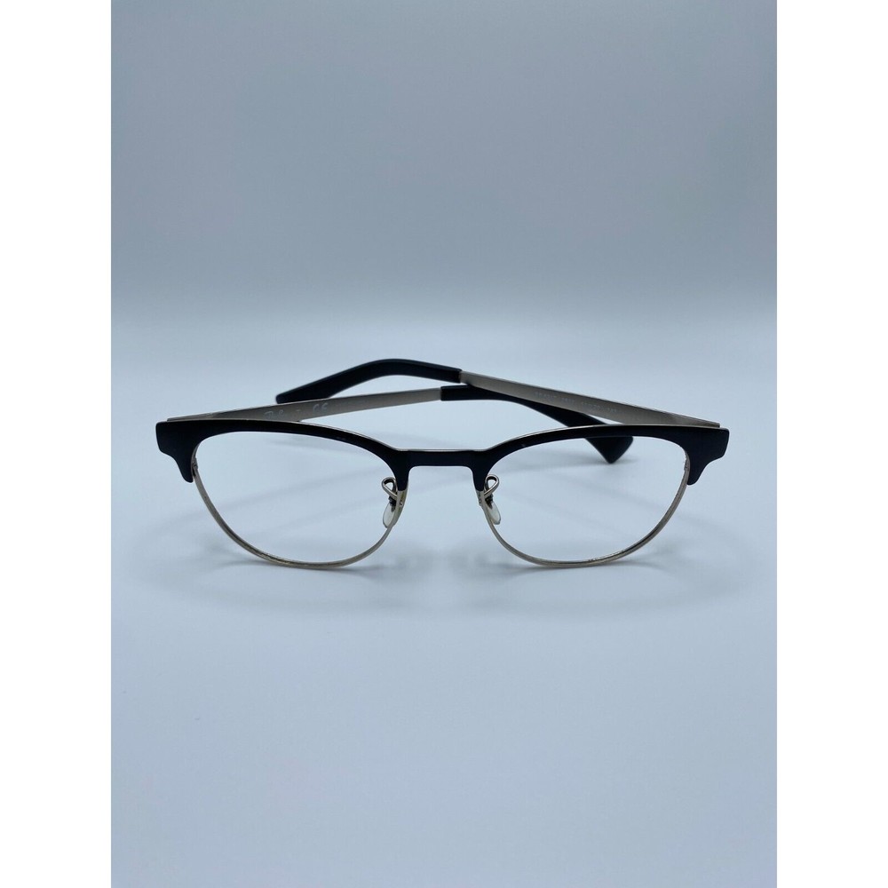 Ray-Ban Black Silver Clubmaster Frames Model Number: RB6317